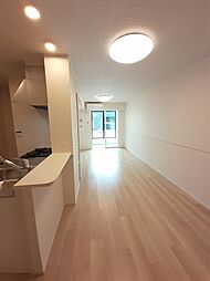 フルールデシャン　II 102 1階1LDKのリビング/ダイニング