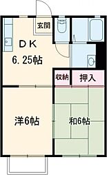間取図画像 2DK