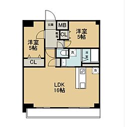 GT2 2LDKの間取図画像