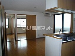 アムール宮浦 202 2階2DKのリビング/ダイニング