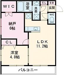 間取図画像 1SLDK