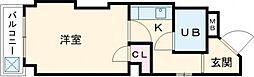 ポコアポコ明石本町メゾン 1Kの間取図画像