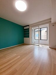 アルバ・フラン 206 2階ワンルームのリビング/ダイニング