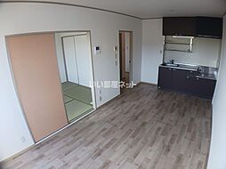 セジュールソシアII 203 2階2DKのリビング/ダイニング