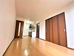 JR東北新幹線 郡山駅 5.6kmの賃貸アパート 1階2LDKのリビング/ダイニング