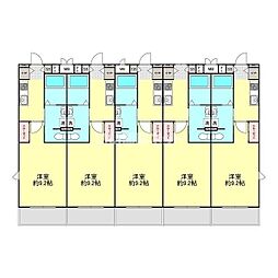 ｓｅｒｅｎｏ20 3階1Kの間取り