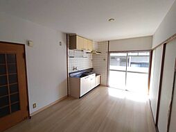 第4マルホビル 102 1階3DKのリビング/ダイニング