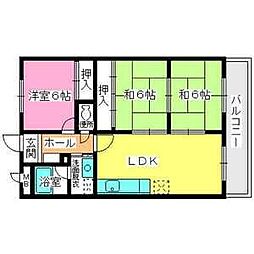 フレックス20 3LDKの間取図画像