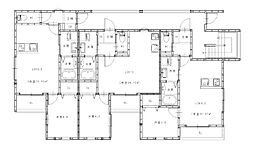 Ellina波多江駅北 1階1LDKの間取り