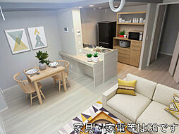 JR高崎線 高崎駅 徒歩11分の賃貸アパート 2階1LDKのリビング/ダイニング