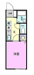 間取図画像 1K