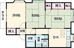 間取図画像 3DK