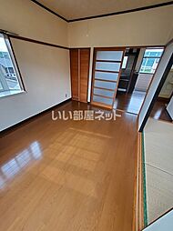 サンハウスα 206 2階2DKのリビング/ダイニング