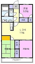 ヴェルデ 3LDKの間取図画像