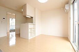 JR鹿島線 鹿島神宮駅 バス30分 大野原団地下車 徒歩10分の賃貸アパート 1階1LDKのリビング/ダイニング