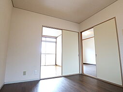 コーポふじII 202 2階2DKのリビング/ダイニング