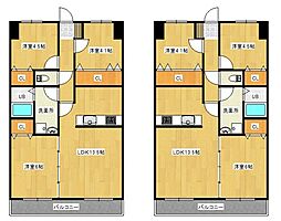 Ｔ’ｓ（ティーズ） 6階3LDKの間取り