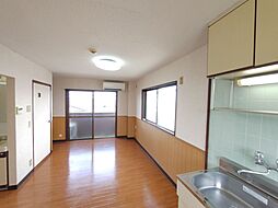 サンライズコーポII 301 3階1DKのリビング/ダイニング