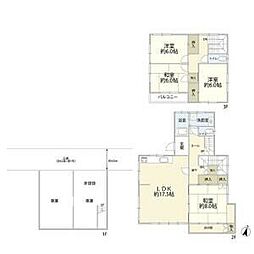 八千代市 1階4LDKの間取り