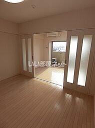 近鉄名古屋線 津新町駅 徒歩3分の賃貸マンション 5階1LDKのリビング/ダイニング