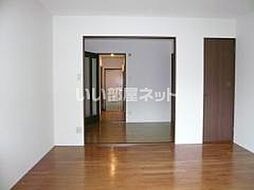 エール白須賀II 2D 2階2Kのリビング/ダイニング