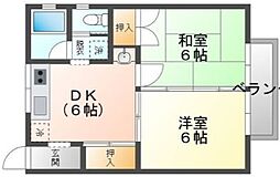 間取図画像 2DK