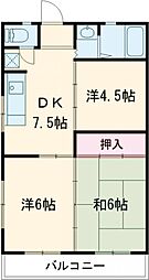 間取図画像 3DK