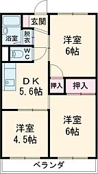 間取図画像 3DK
