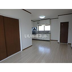 南ハイツ 201 2階1LDKのリビング/ダイニング