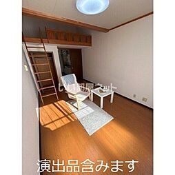 ウイング 203 2階1Kのリビング/ダイニング