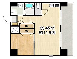 MODERN PALAZZO 諫早駅前 3階1LDKの間取り