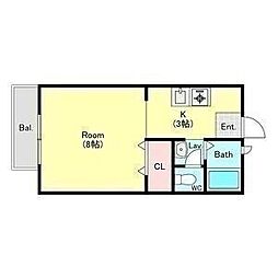 間取図画像 ワンルーム