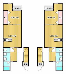 Ｋｉｎｄ　Ｆａｌｃｏｎ 2階1LDKの間取り