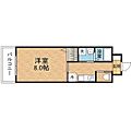 エヴァーグリーン思案橋8階6.5万円