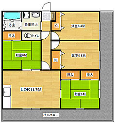 間取図画像 4LDK
