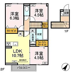 清瀬駅 11.3万円