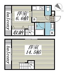 MycribJ.M.Y 2Kの間取図画像