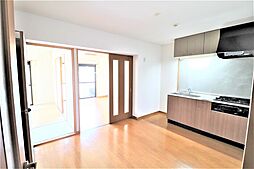 柳原マンションII 502 4階3DKのリビング/ダイニング