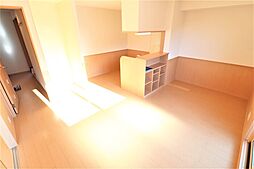 リビングタウン長与II 303 3階2LDKのリビング/ダイニング