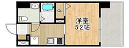 MODERN PALAZZO 諫早駅前 11階1Kの間取り