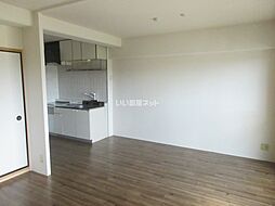 エクセル中川原 4A 4階2LDKのリビング/ダイニング