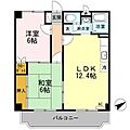 レジデンスエコー4階6.4万円