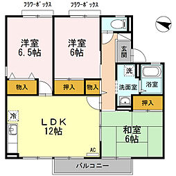 間取図画像 3LDK