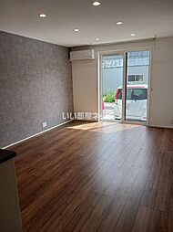 蒲郡市清田町　戸建て賃貸 D 1階3LDKのリビング/ダイニング