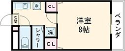 間取図画像 1K