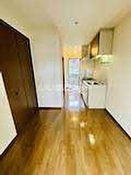 アブニール宮島口　Ｂ棟 204 2階1DKのリビング/ダイニング