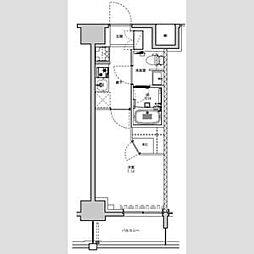 S-RESIDENCE板橋大山 10階1Kの間取り