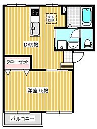 間取図画像 1DK