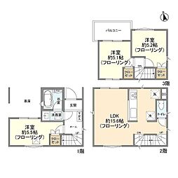 Kolet高島平 1階3LDKの間取り