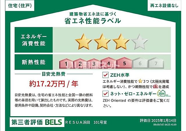 省エネ性能ラベル